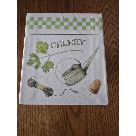 Marjolein Bastin 87 New 4x6 Blank Recipe Cards & Box Holder Hallmark Natures... - Picture 3 of 6